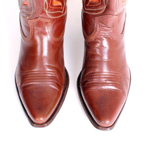 Vintage Acme Women's Brown sz 6 Cowboy Boots